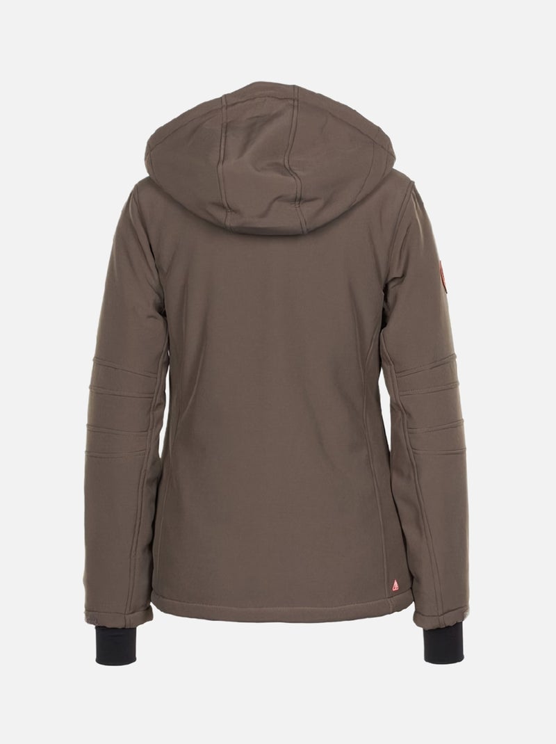 Blouson de ski   AMALI - PEAK MOUNTAIN Marron - Kiabi