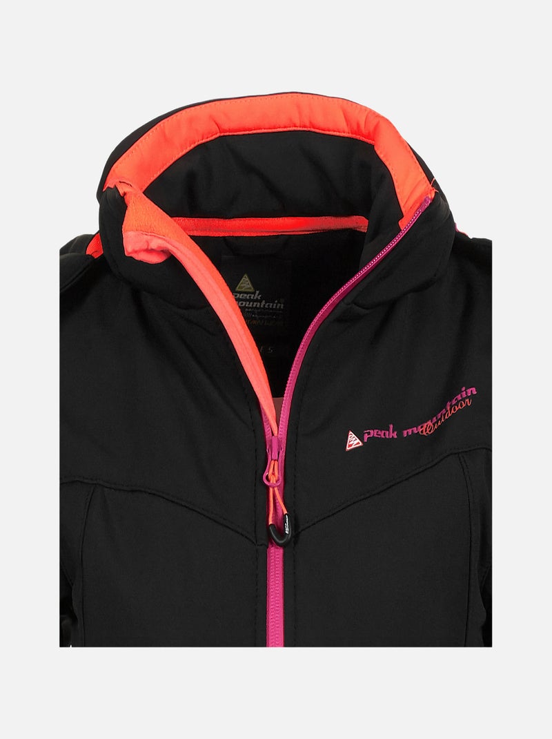 Blouson de ski   AMARA - PEAK MOUNTAIN Noir - Kiabi