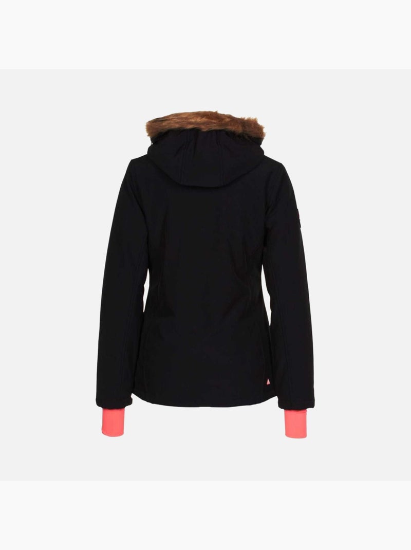 Blouson de ski   ANADA - PEAK MOUNTAIN Noir Noir - Kiabi