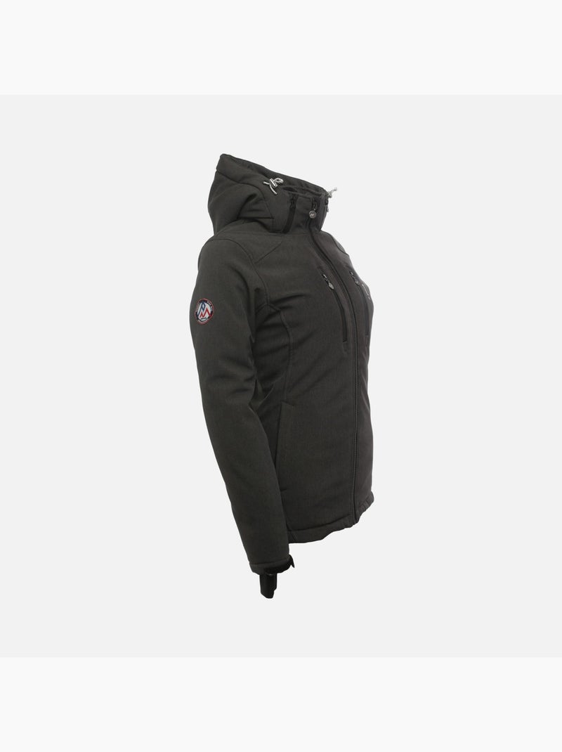 Blouson de ski   ANADOLI - PEAK MOUNTAIN Gris - Kiabi