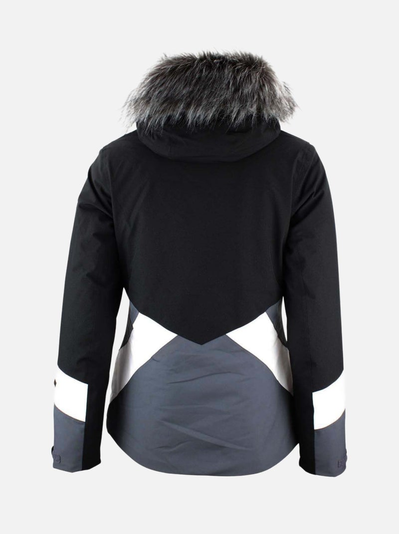 Blouson de ski   ANITA - PEAK MOUNTAIN Noir Noir - Kiabi