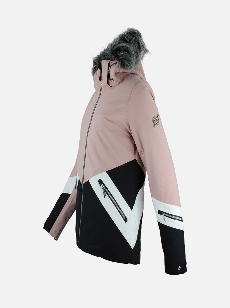 Blouson de ski   ANITA - PEAK MOUNTAIN Rose - Kiabi
