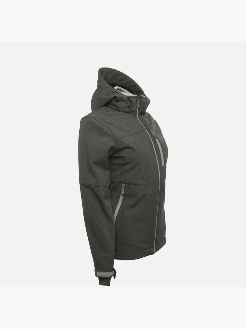 Blouson de ski   ANJIMA - PEAK MOUNTAIN Gris clair - Kiabi