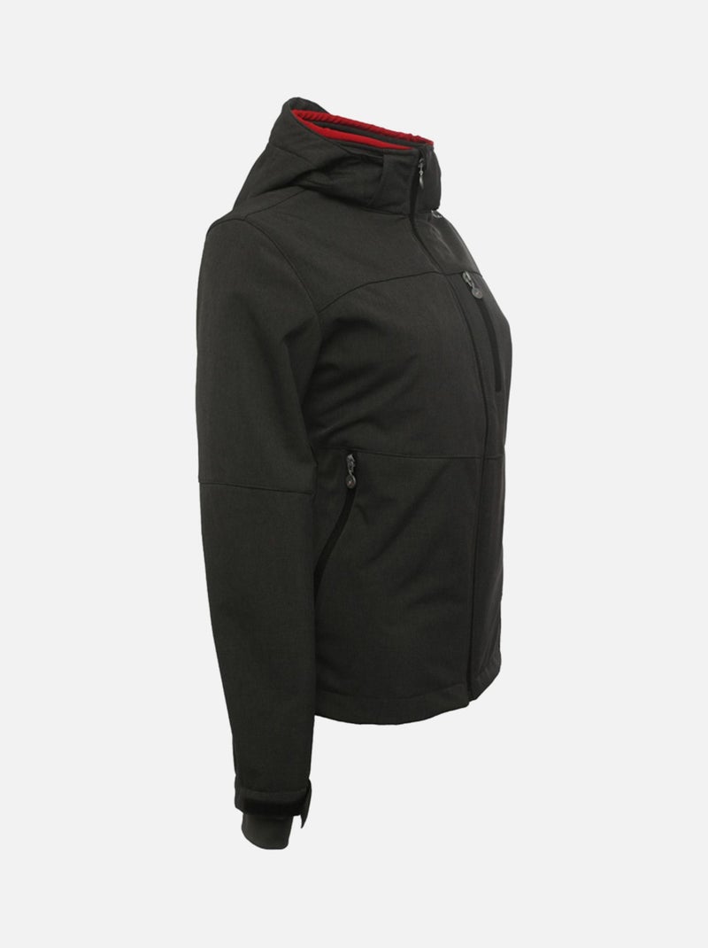 Blouson de ski   ANJIMA - PEAK MOUNTAIN Gris foncé - Kiabi