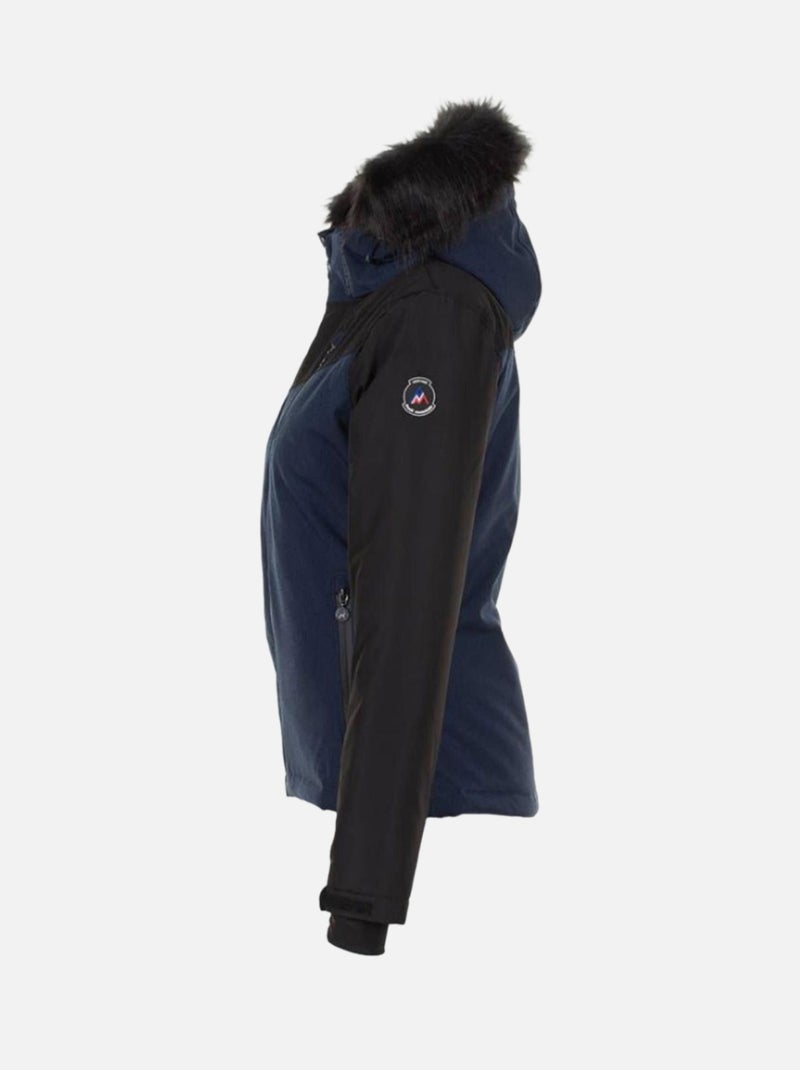 Blouson de ski   ARMATE - PEAK MOUNTAIN Bleu marine - Kiabi