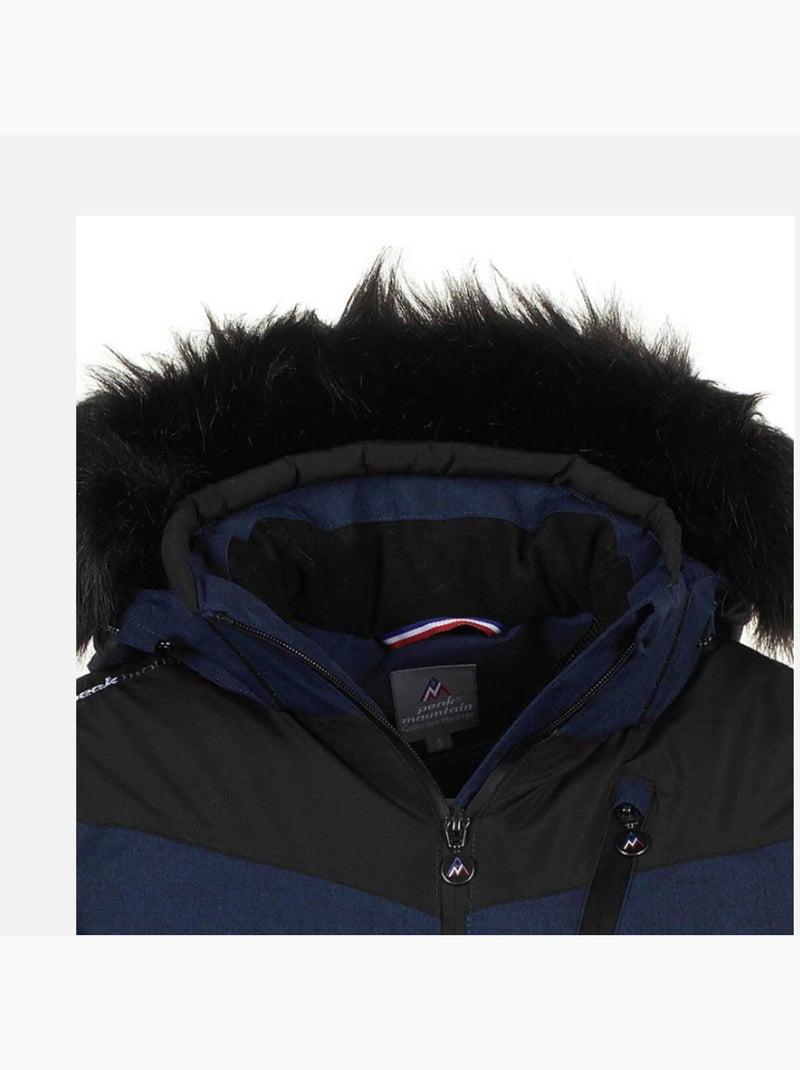 Blouson de ski   ARMATE - PEAK MOUNTAIN Bleu marine - Kiabi