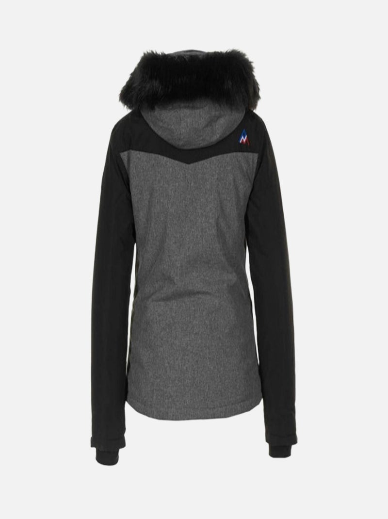 Blouson de ski   ARMATE - PEAK MOUNTAIN Gris - Kiabi