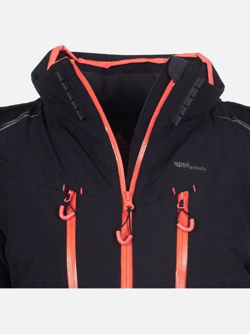Blouson de ski   ARTEMIS - PEAK MOUNTAIN Noir Noir - Kiabi