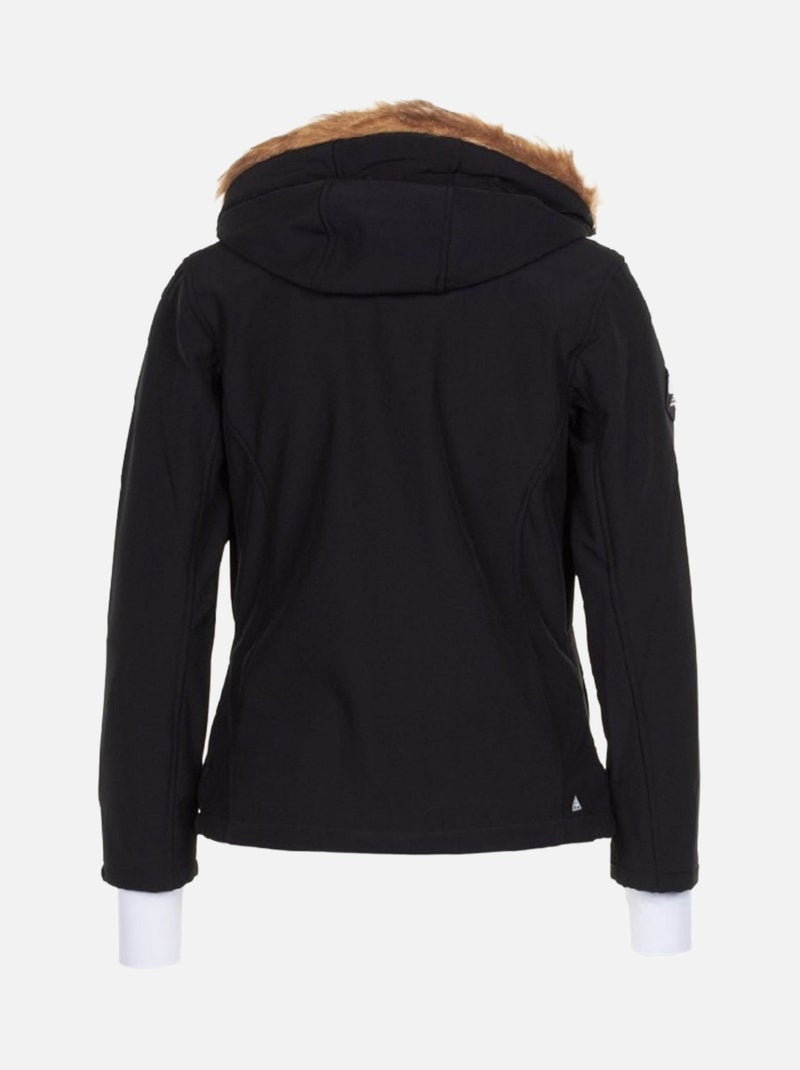 Blouson de ski   ASADA - PEAK MOUNTAIN Noir Noir - Kiabi