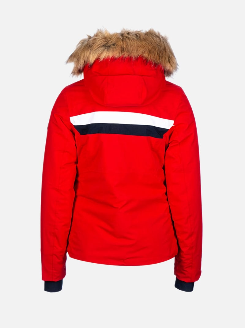 Blouson de ski   ATALANTE - PEAK MOUNTAIN Rouge - Kiabi