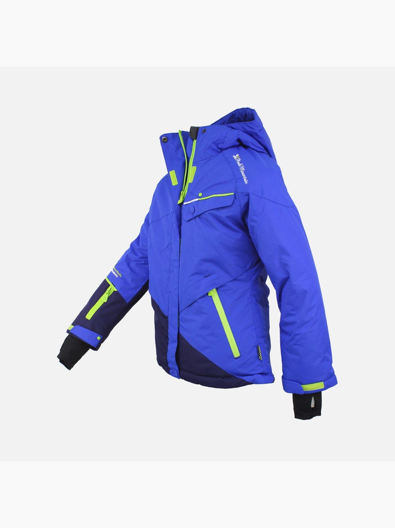 Blouson de ski   ATENE - PEAK MOUNTAIN Bleu - Kiabi