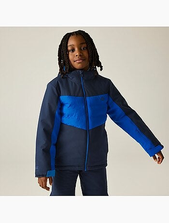 Blouson de ski bicolore à capuche pliable et doublure polaire cheery - dare 2b