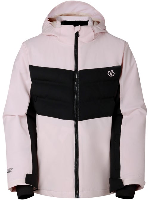 Blouson de ski bicolore à capuche pliable et doublure polaire cheery - dare 2b - Kiabi