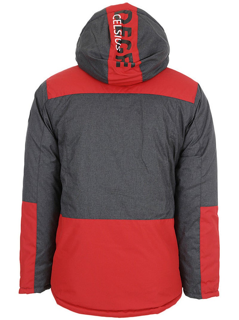 Blouson de ski   CALGER - DEGRE CELSIUS Rouge - Kiabi