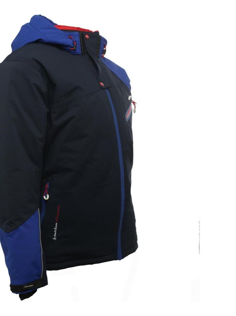 Blouson de ski   CALI - PEAK MOUNTAIN Bleu marine - Kiabi