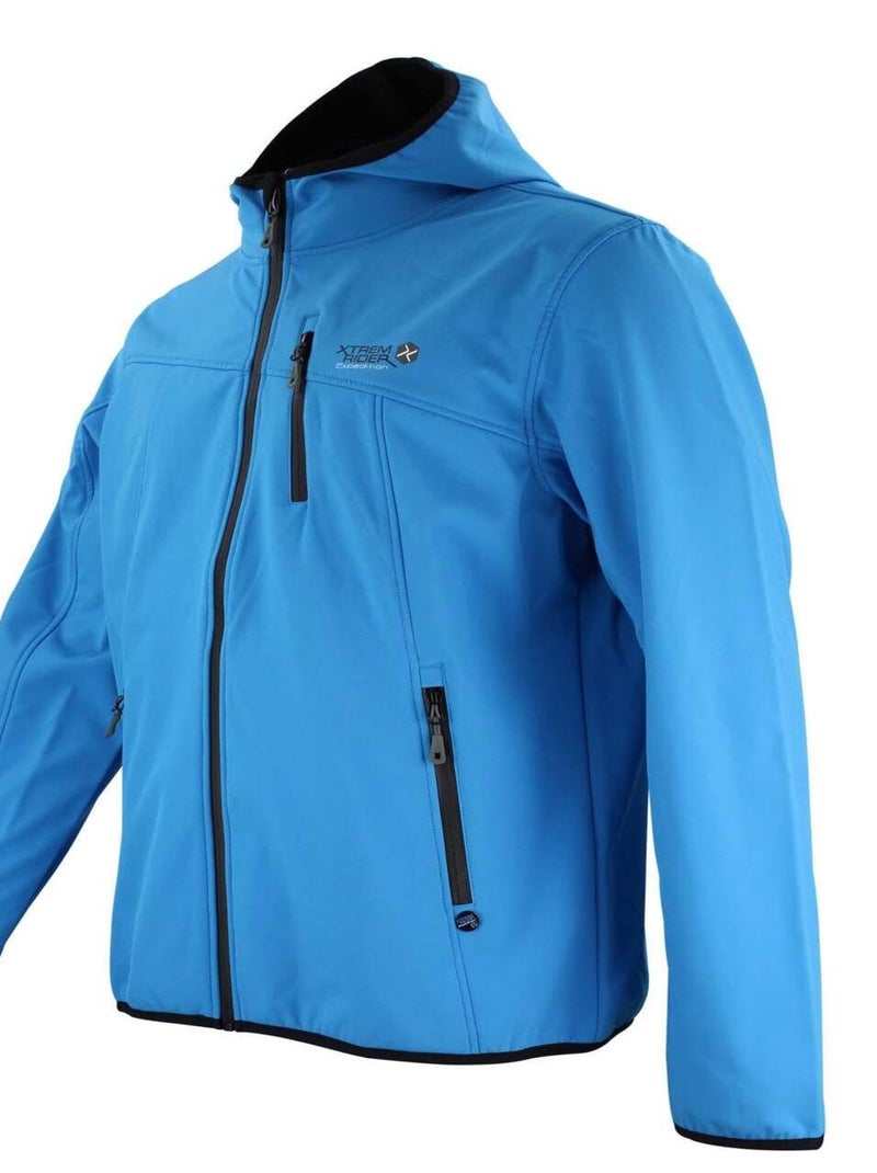 Blouson de ski   CAMSOX - PEAK MOUNTAIN Bleu - Kiabi