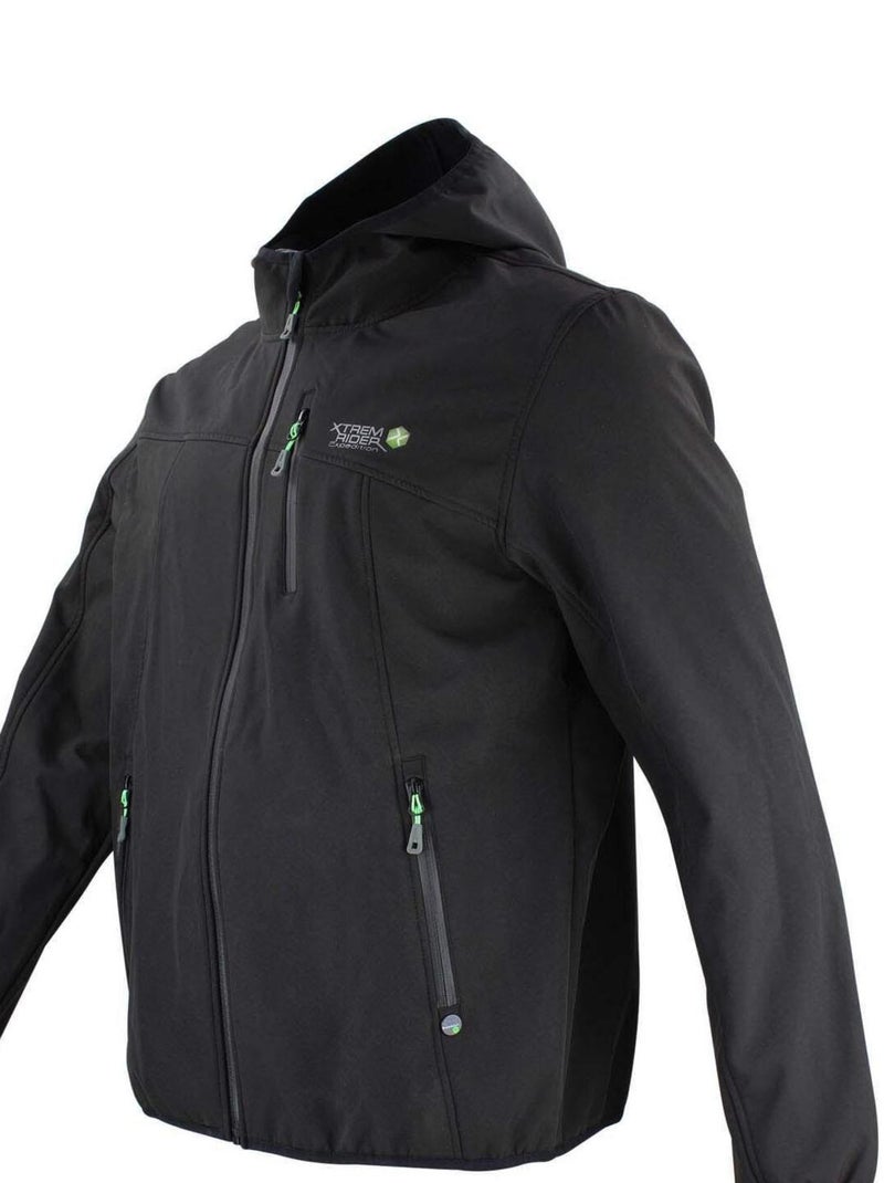 Blouson de ski   CAMSOX - PEAK MOUNTAIN Noir Noir - Kiabi