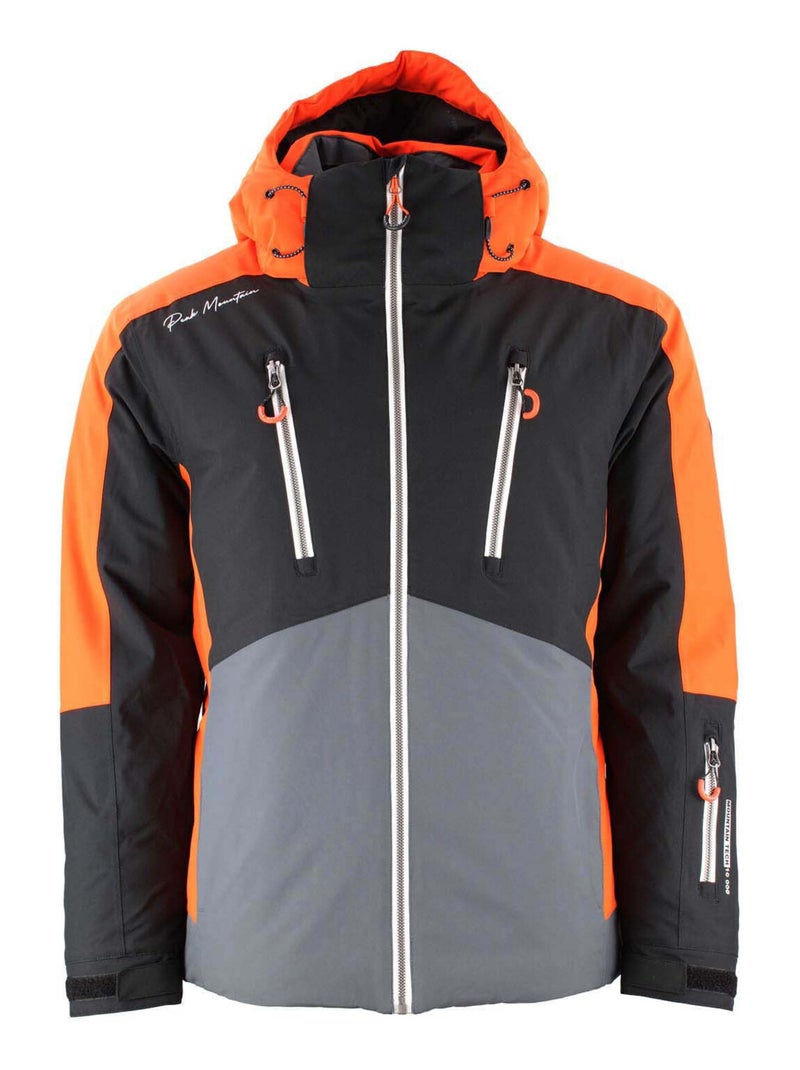 Blouson de ski   CANSAS - PEAK MOUNTAIN Orange - Kiabi