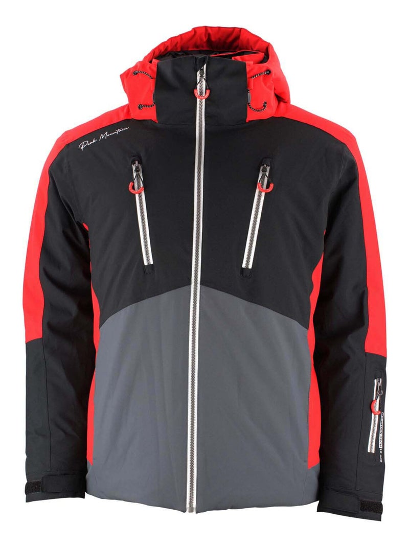 Blouson de ski   CANSAS - PEAK MOUNTAIN Rouge - Kiabi