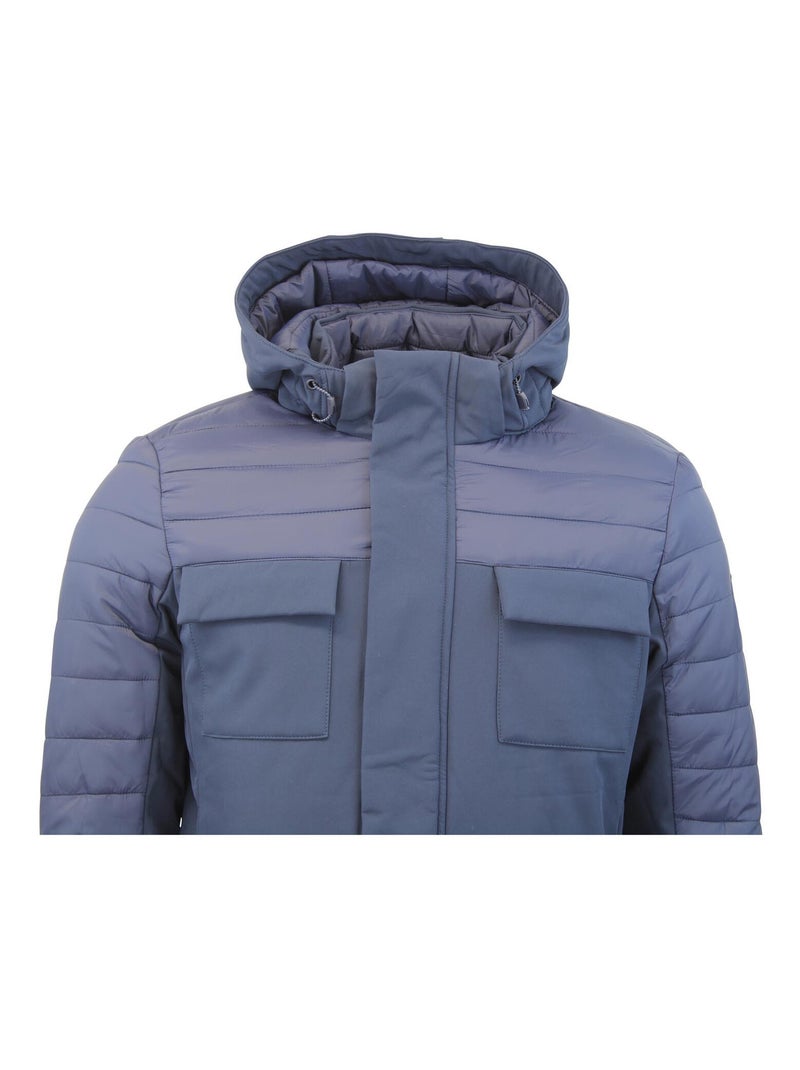 Blouson de ski   CANTHEON - PEAK MOUNTAIN Bleu marine - Kiabi