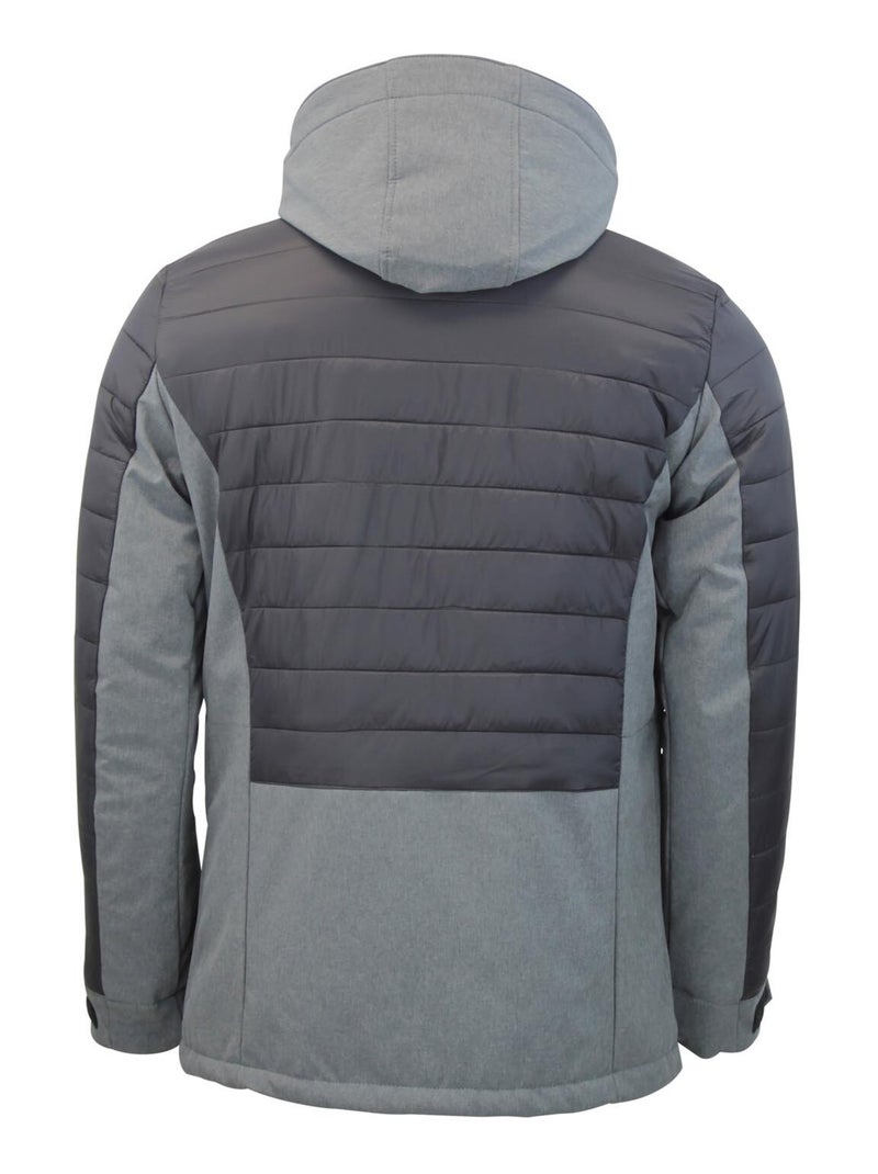 Blouson de ski   CANTHEON - PEAK MOUNTAIN Gris - Kiabi