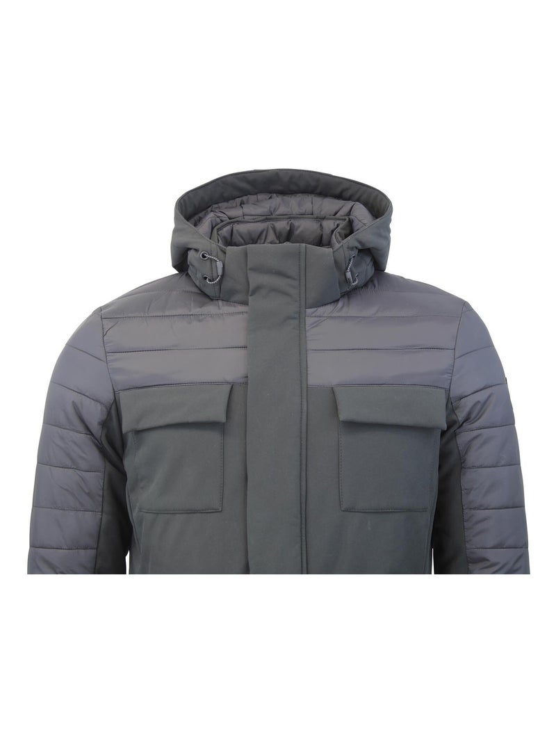 Blouson de ski   CANTHEON - PEAK MOUNTAIN Noir Noir - Kiabi