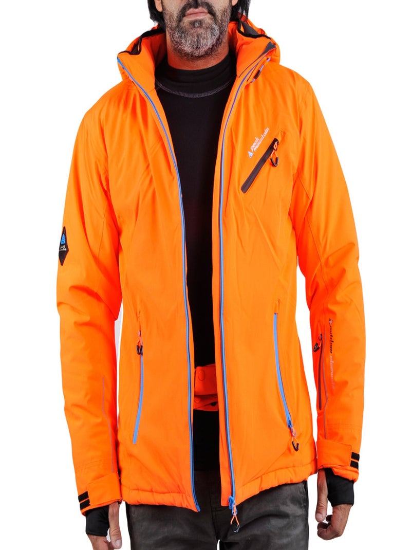 Blouson de ski   CARTEMIS - PEAK MOUNTAIN Orange - Kiabi