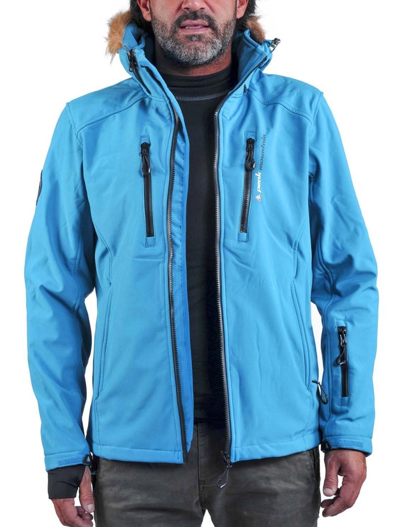 Blouson de ski   CASADA - PEAK MOUNTAIN Bleu - Kiabi