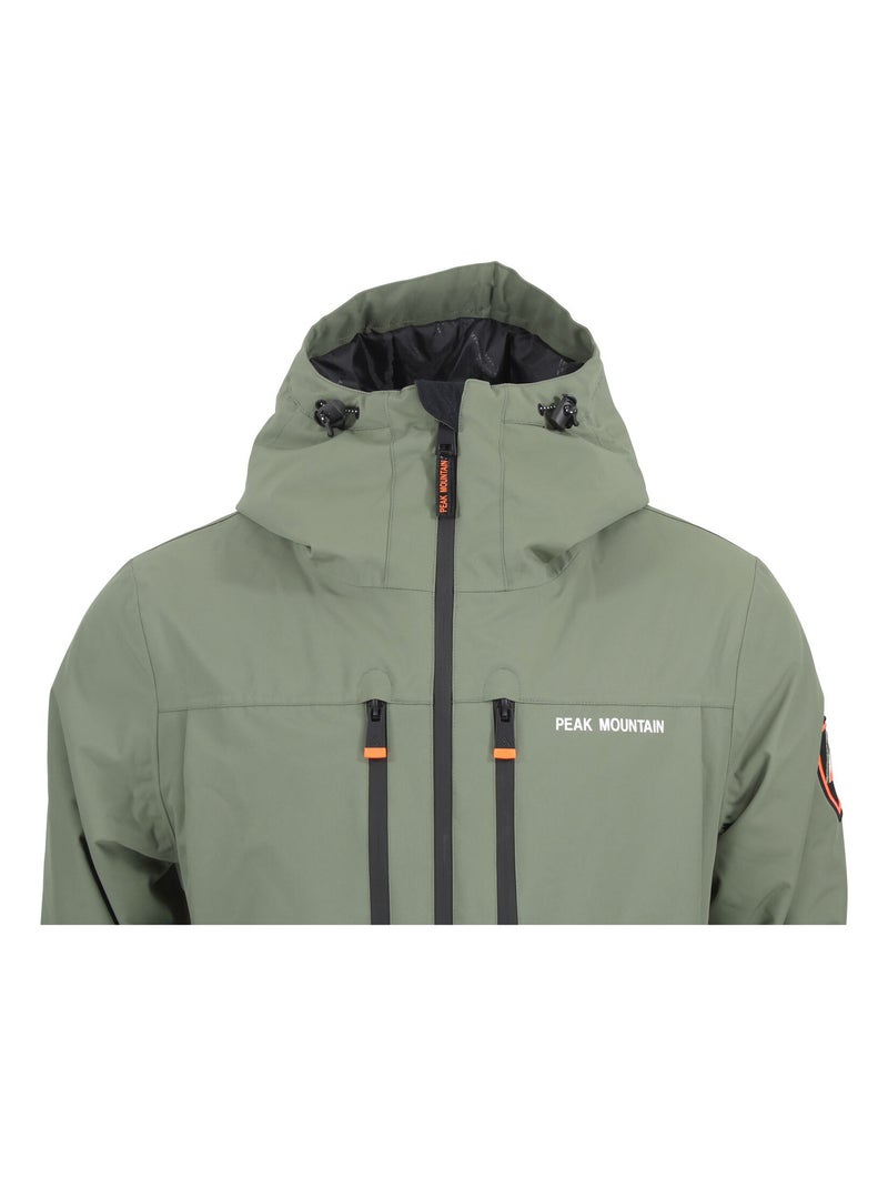 Blouson de ski CESNA - PEAK MOUNTAIN Kaki - Kiabi