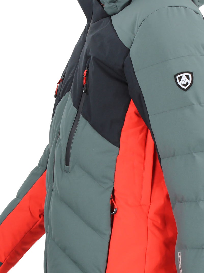 Blouson de ski CHALET - PEAK MOUNTAIN Kaki - Kiabi