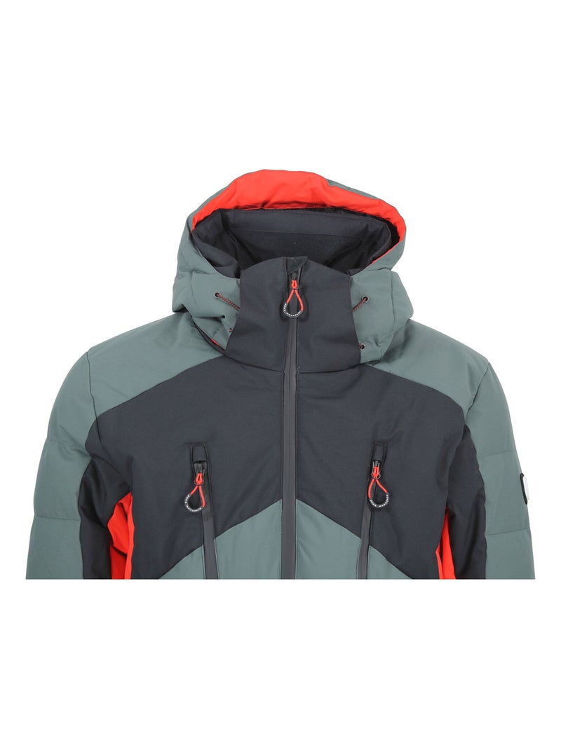 Blouson de ski CHALET - PEAK MOUNTAIN Kaki - Kiabi