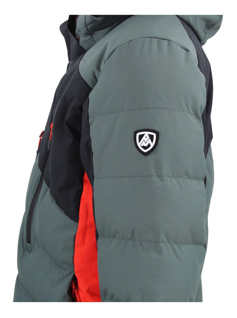 Blouson de ski CHALET - PEAK MOUNTAIN Kaki - Kiabi