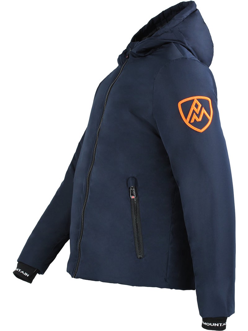Blouson de ski chally   - peak mountain Bleu marine - Kiabi