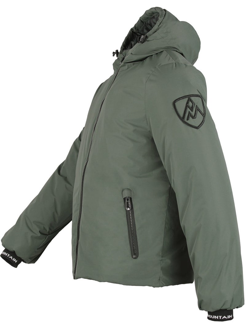 Blouson de ski chally   - peak mountain Kaki - Kiabi
