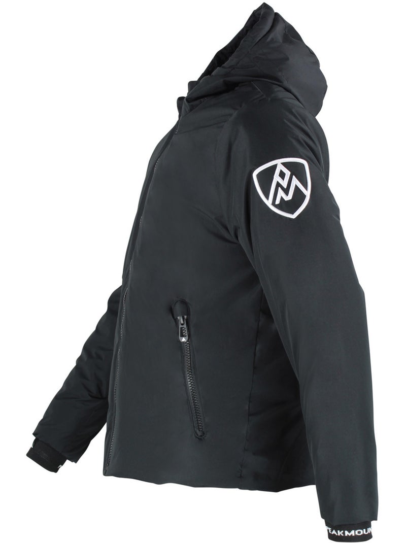Blouson de ski chally   - peak mountain Noir - Kiabi