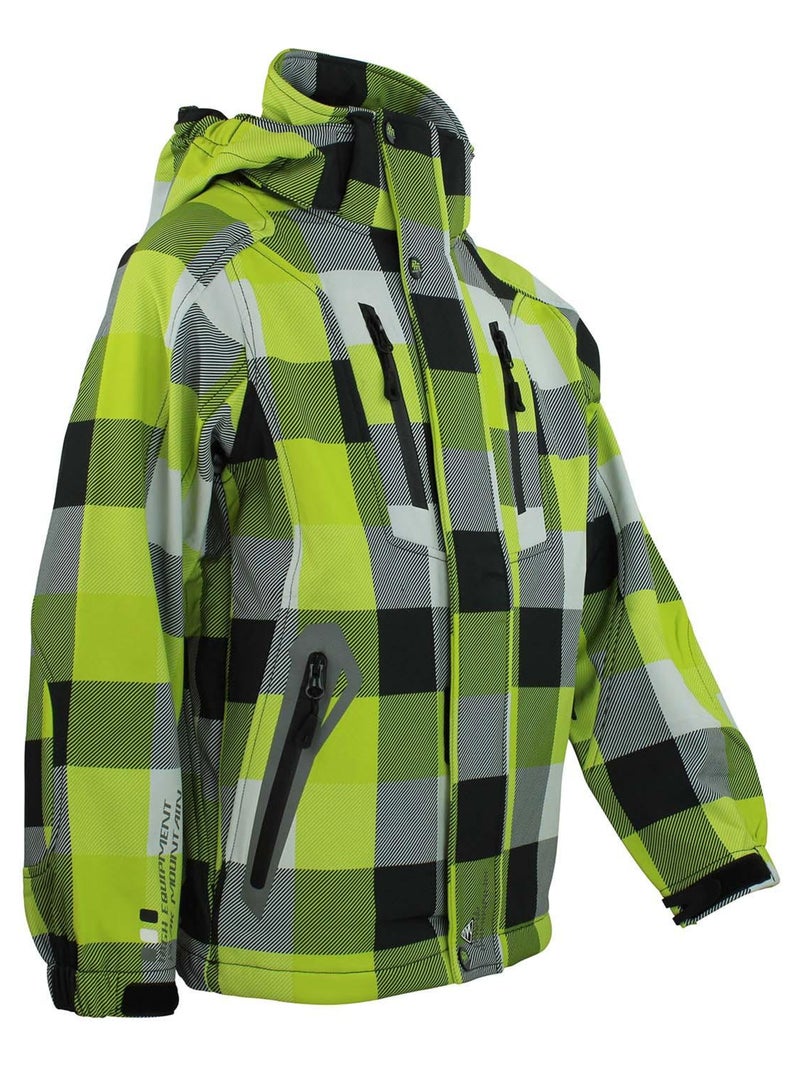 Blouson de ski   CINA - PEAK MOUNTAIN Vert anis - Kiabi