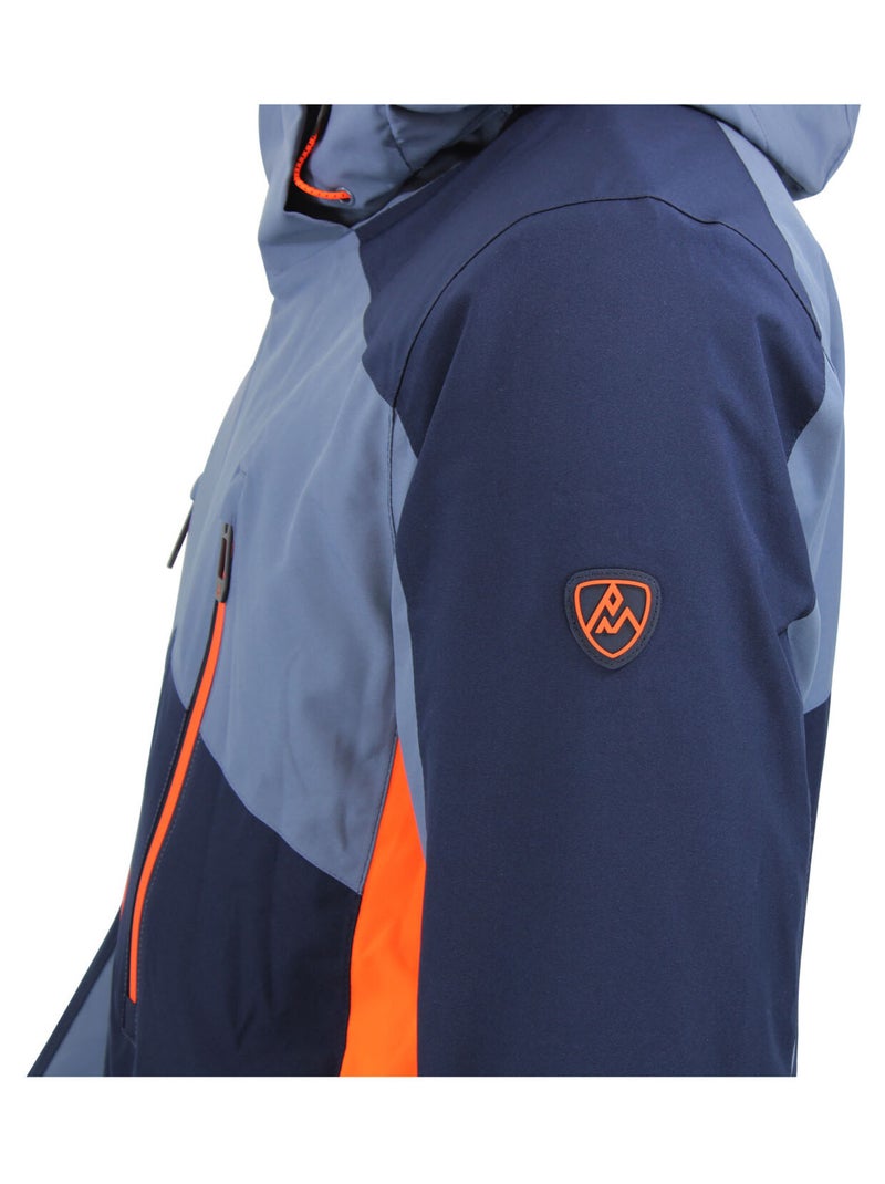 Blouson de ski CRAMPON - PEAK MOUNTAIN Bleu marine - Kiabi