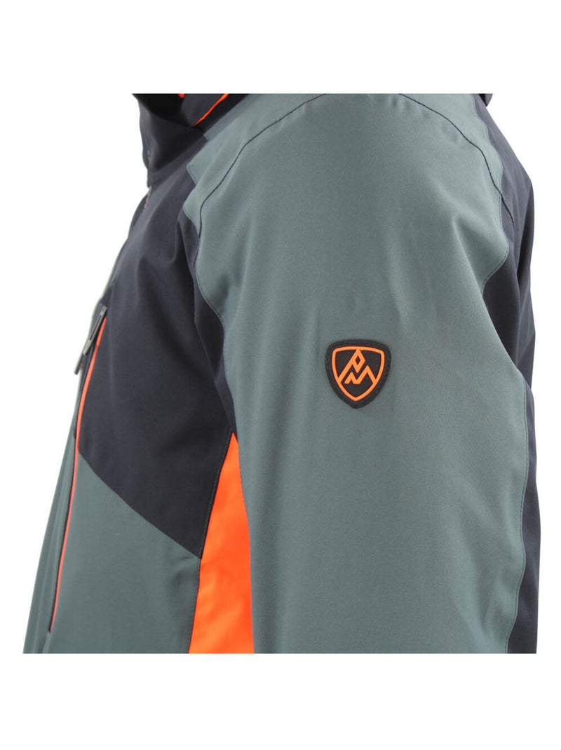 Blouson de ski CRAMPON - PEAK MOUNTAIN Kaki - Kiabi