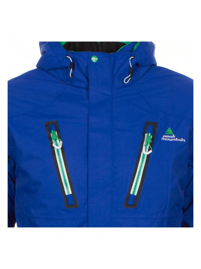 Blouson de ski   CUXO - PEAK MOUNTAIN Bleu - Kiabi