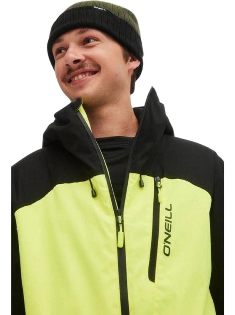 Blouson de ski discorder - o´neill Noir Vert - Kiabi