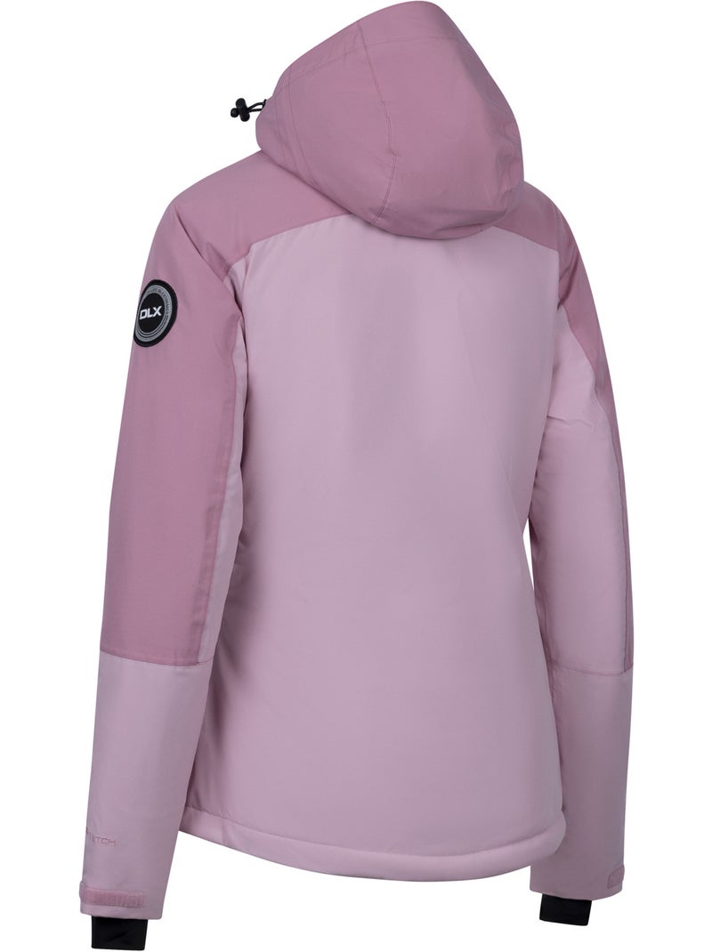 Blouson de ski erika dlx - trespass Gris froid/Rose - Kiabi