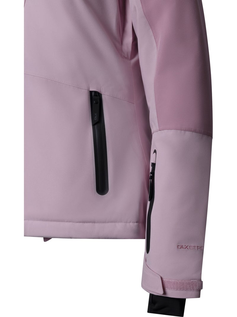 Blouson de ski erika dlx - trespass Gris froid/Rose - Kiabi