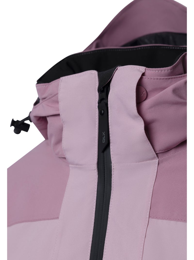 Blouson de ski erika dlx - trespass Gris froid/Rose - Kiabi