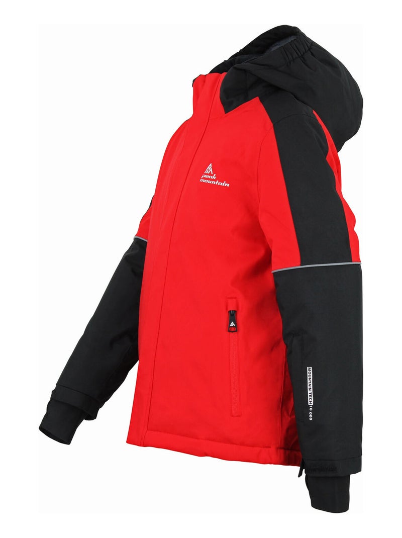 Blouson de ski ETIOPIE - PEAK MOUNTAIN Rouge - Kiabi