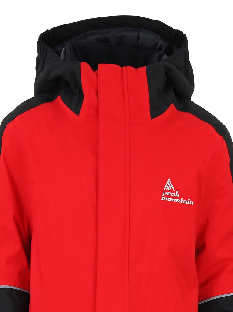 Blouson de ski ETIOPIE - PEAK MOUNTAIN Rouge - Kiabi