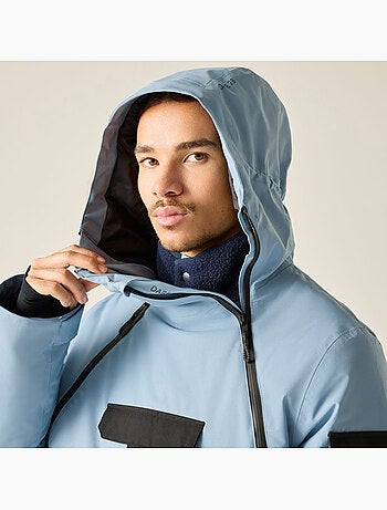 Blouson de ski extensible à enfiler motif/style contrasté t-bar - dare 2b