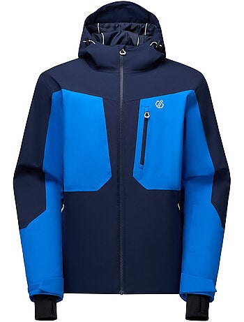 Blouson de ski extensible et bicolore à capuche et ourlets ajustables eagle - dare 2b