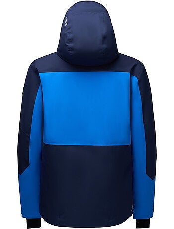 Blouson de ski extensible et bicolore à capuche et ourlets ajustables eagle - dare 2b