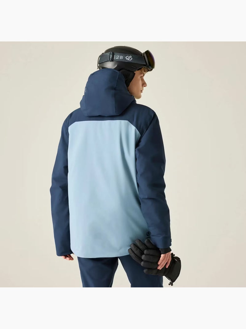 Blouson de ski extensible et bicolore baseplate - dare 2b Bleu turquoise - Kiabi