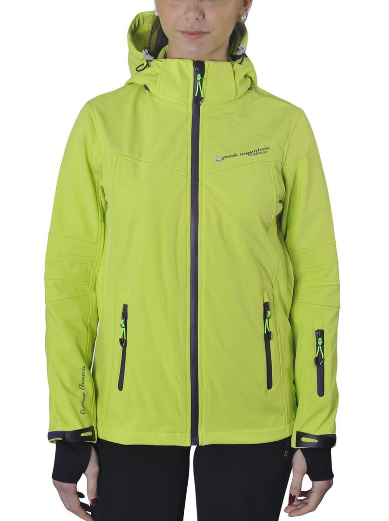 Blouson de ski femme AMALA Vert anis - Kiabi